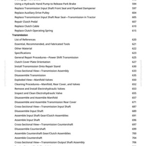 John Deere 8230T, 8330T, 8430T Tractor Repair Manual Pdf | Service Workshop | Instant Download image 9