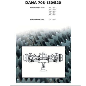 Dana 708 130 S20 Axel Verkstadsmanual PDF | Service Reparation | Direkt Nedladdning bild 2