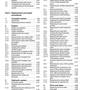 Weidemann 1770 Cx50 Wheel loader Repair Manual PDF | Service Workshop | Instant Download image 8