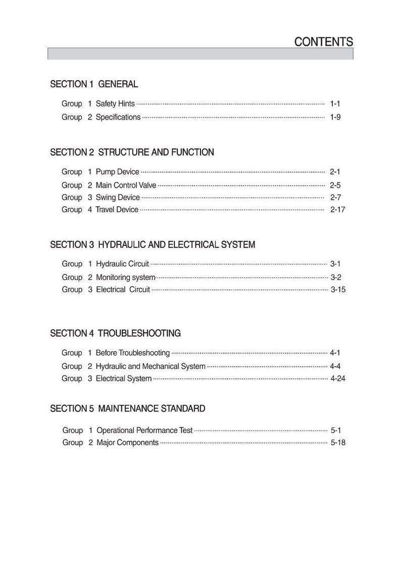 HYUNDAI HX60G Crawler Excavator Service Manual | PDF | Instant Download image 1