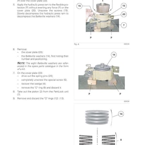 Massey Ferguson 7700 Serie 7714 7726 Traktor Service Handbuch PDF | Werkstattreparatur | Sofort Download Bild 6