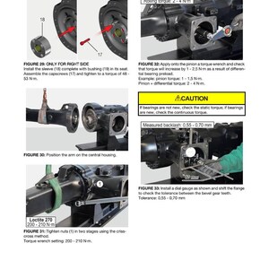 Manual de taller del eje Dana 733 146 733 147 en PDF / Servicio y reparación / Descarga instantánea imagen 6