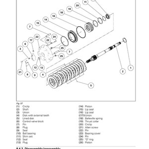 Massey Ferguson 6700 S Serie 6712 s 6716 s Traktor Service Handbuch PDF | Werkstattreparatur | Sofort Download Bild 8
