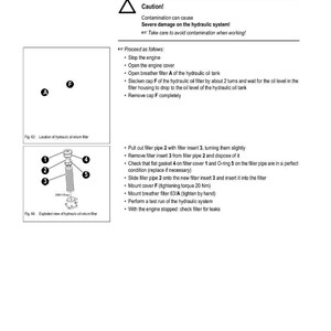 Manual de reparación en PDF / Taller de servicio / Descarga instantánea de la manipuladora telescópica Wacker Neuson Kramer 2506 imagen 4