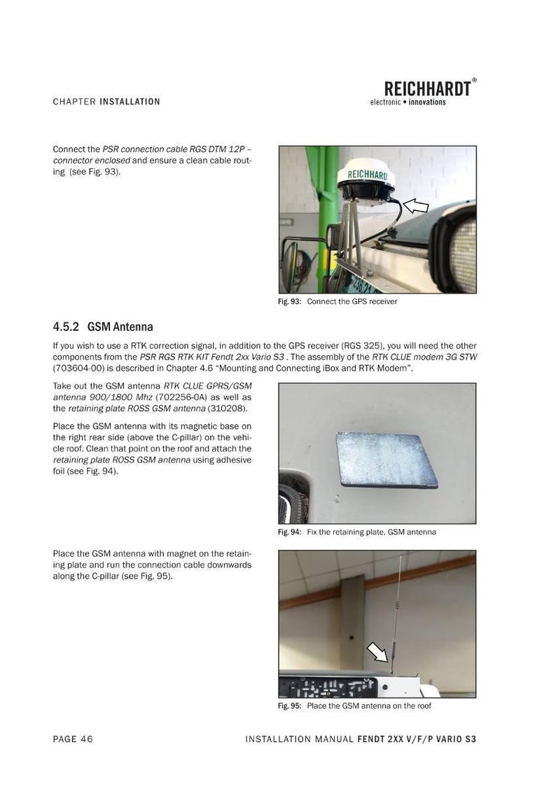 Reichhardt Ultra guidance psr iso Automatiskt styrsystem Verkstadshandbok PDF | Service och reparation | Direktnedladdning bild 8