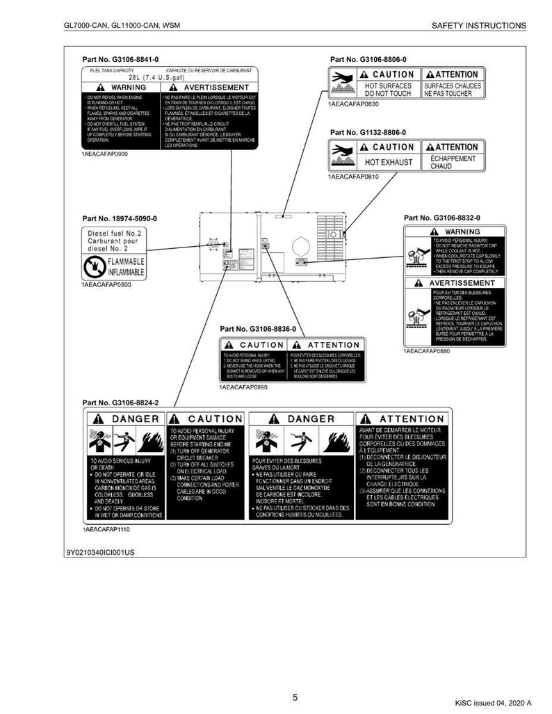 Kubota Gl7000 gl11000 kan dieselmotor verkstadsmanual PDF | Service och reparation | Direkt nedladdning bild 8