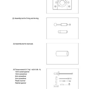 Manual de servicio para cargadora de ruedas Hyundai HL740 (#0848-) / HL740TM-3 (#0251-) / PDF / Descarga instantánea imagen 4