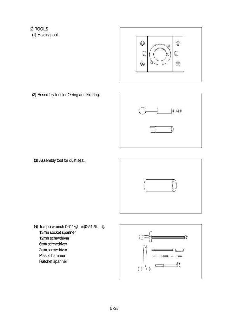Manual de servicio para cargadora de ruedas Hyundai HL740 (#0848-) / HL740TM-3 (#0251-) / PDF / Descarga instantánea imagen 4