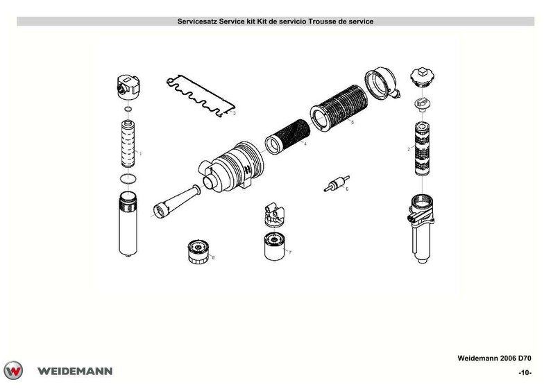 Weidemann 2006 D70 Wheel loader Parts Manual PDF | Illustrated Catalog | Instant Download image 10