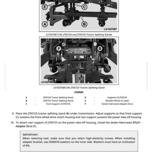 John Deere 6135 M, 6210 M, 6150 M, 6170 M, 6190 M traktorreparationsmanual i pdf-format | Service och verkstad | Direkt nedladdning bild 6