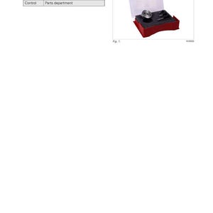 May include: Image of a service tool kit for belts. The kit includes a tool for elasticated belts, presented in a red and clear plastic case. The text on the image reads "Belt - Service tools".