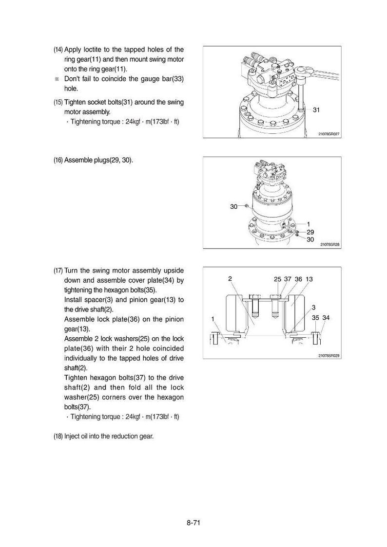 HYUNDAI R210-7 Crawler Excavator Service Manual | PDF | Instant Download image 5