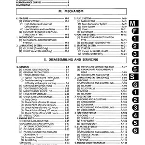 Kubota Gasoline Engine GH Series Workshop Manual | Instant PDF Download image 3