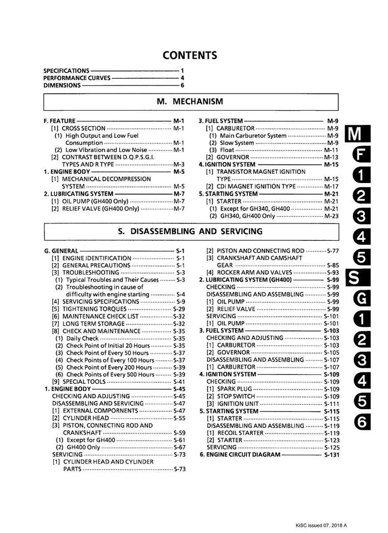 Kubota Gasoline Engine GH Series Workshop Manual | Instant PDF Download image 3