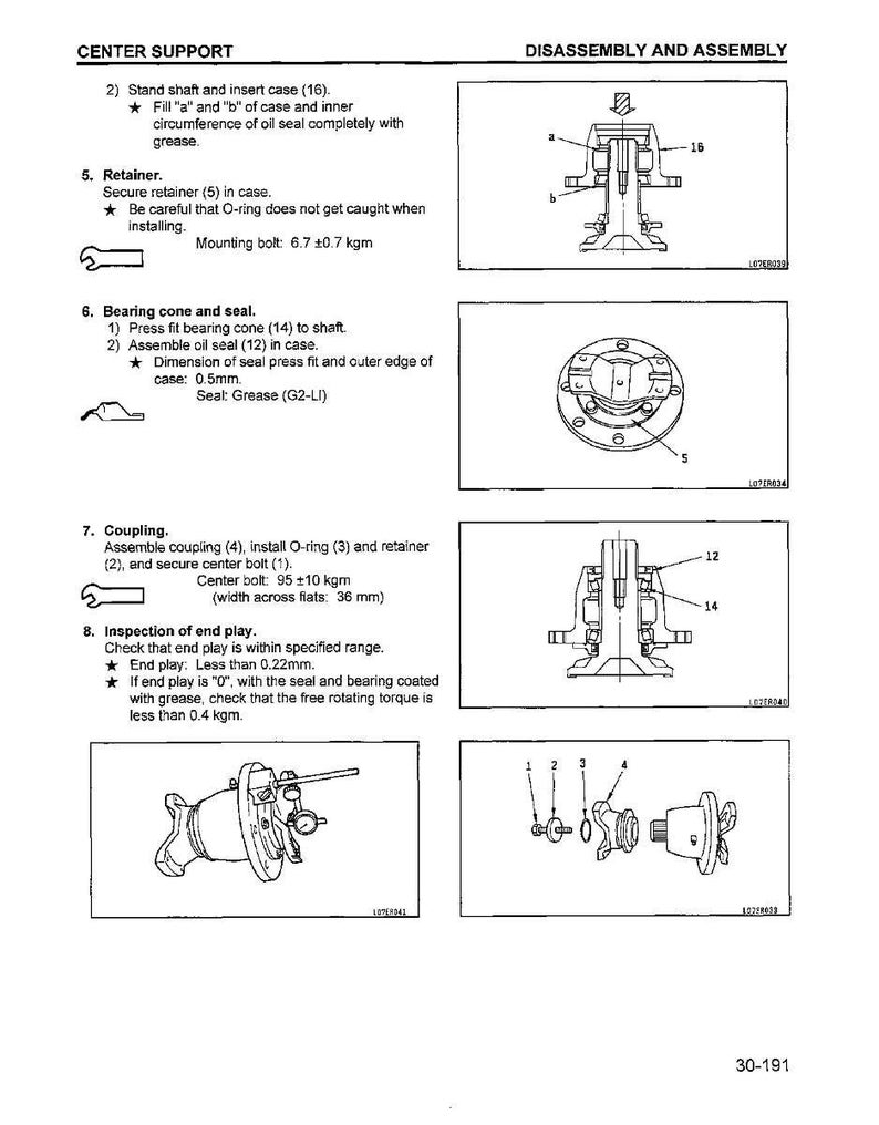 Komatsu WA600-1 Hjullastare Servicemanual Reparation Verkstad PDF Ladda ner bild 9