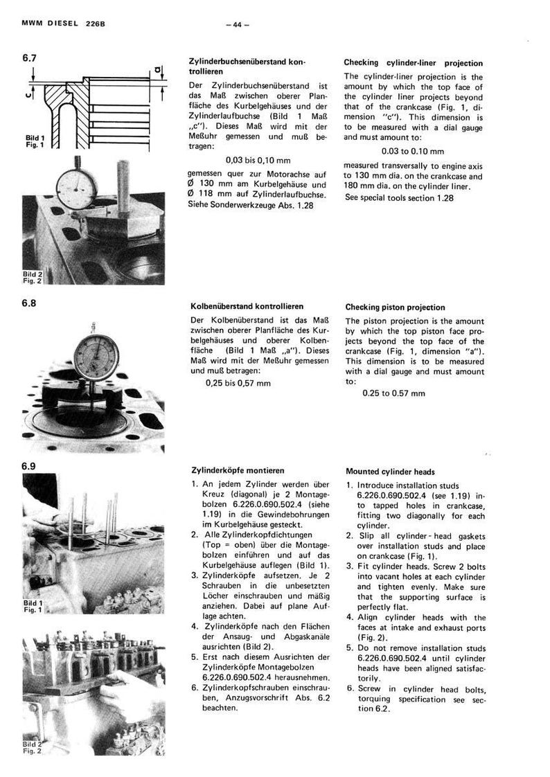 Fendt 226B mwm Engine Workshop Manual PDF | Service Repair | Instant Download image 8