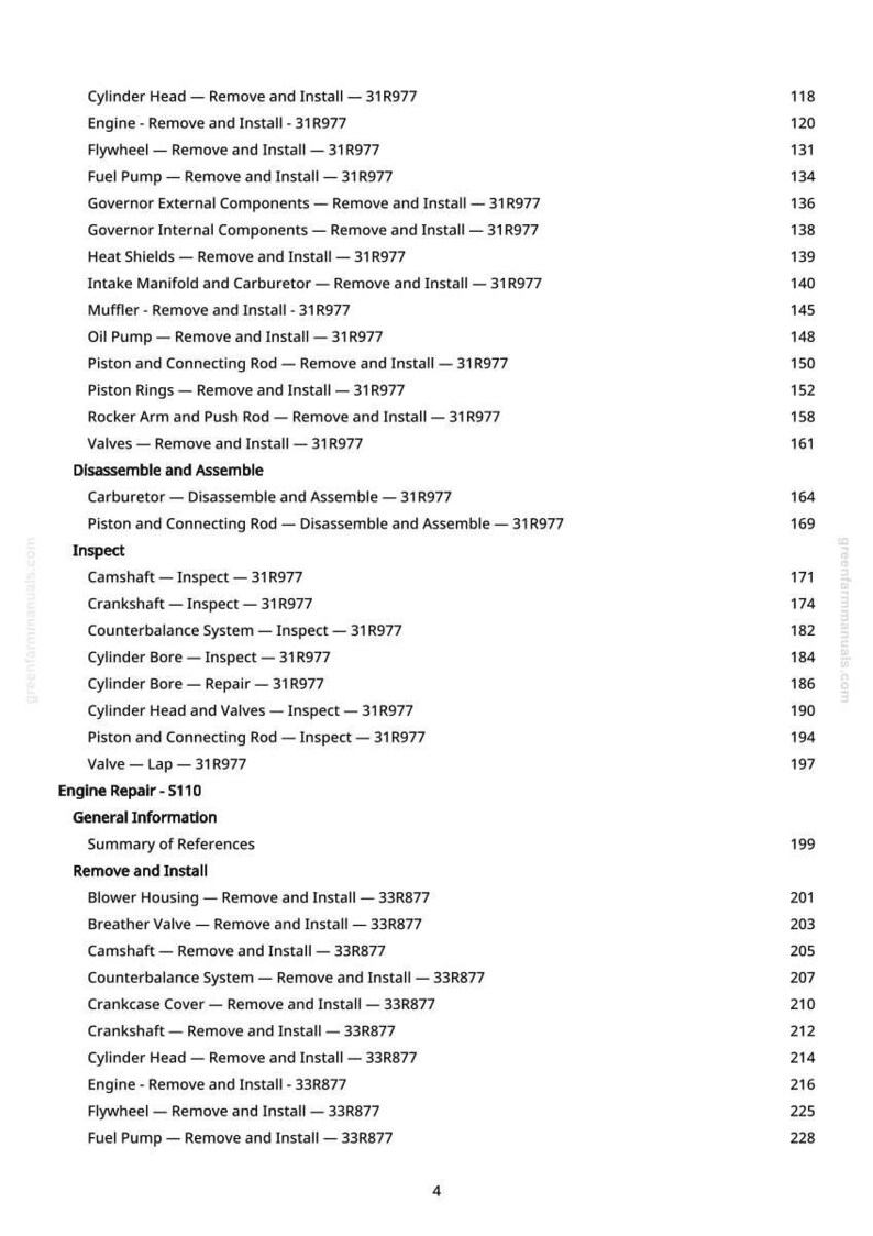 John Deere S100, S110, S120, S130, S140, S160, S170, S180 Lawn Tractor Technical Manual Pdf | Instant Download image 2