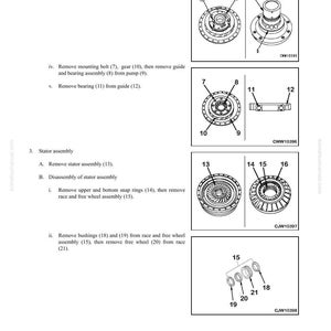 Komatsu Wa380-5L lastare servicemanual PDF | Verkstadsreparation | Direktnedladdning bild 10