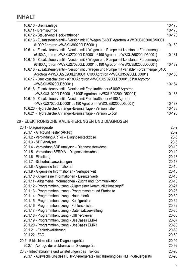 Deutz-Fahr Traktor Agrotron 6180/6180P, 6190/6190P Werkstatthandbuch | Omedelbar PDF-nedladdning bild 4