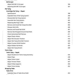 John Deere 744 Inplastningspress Teknisk manual Service PDF Verkstad Ladda ner bild 10
