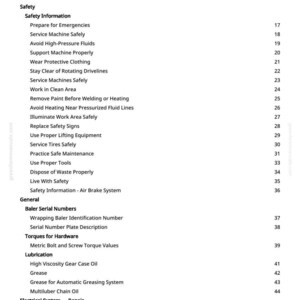 John Deere 744 Inplastningspress Teknisk manual Service PDF Verkstad Ladda ner bild 4