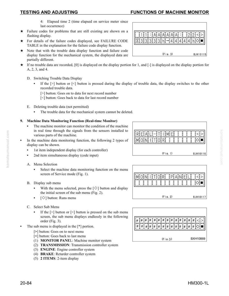 Komatsu Hm300-1L dumper servicemanual PDF | Verkstadsreparation | Direktnedladdning bild 5