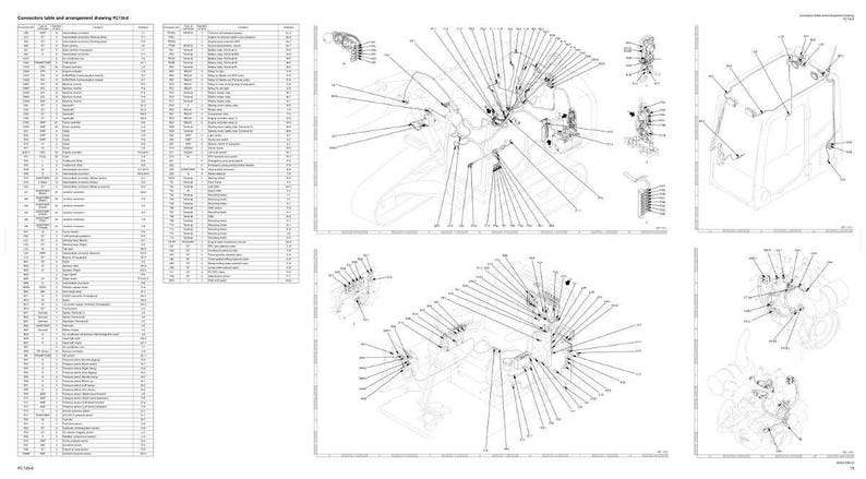 May include: A technical diagram with multiple detailed illustrations of mechanical components, including wiring and parts, accompanied by a comprehensive parts list. The diagrams are in black and white, providing a clear view of the internal structure.