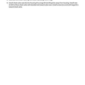 May include: White page with numbered instructions for mechanical inspection. Text includes steps for inspecting valves, seats, and orifices. The number 159 is at the bottom of the page.