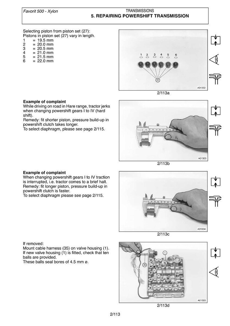 Fendt Favorit 500 xylon Transmission Workshop Manual PDF | Service Repair | Instant Download image 5