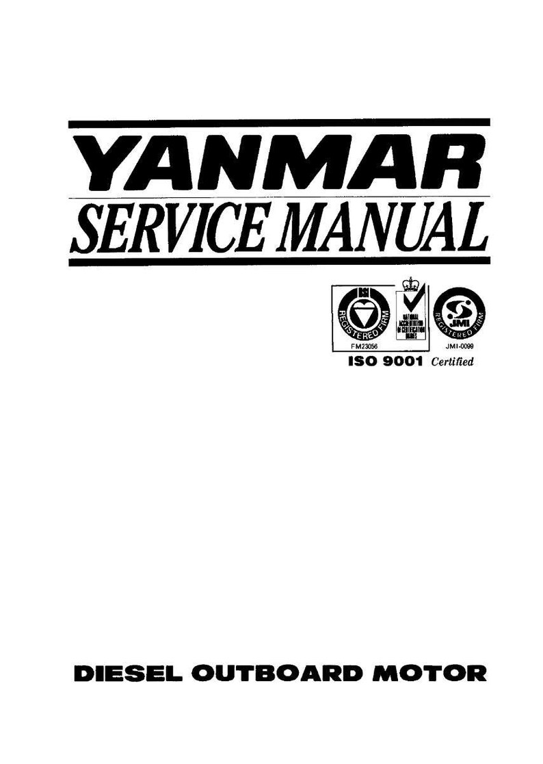 Yanmar D27a d36a Dieselbuitenboordmotor Onderhoudshandleiding pdf | Werkplaatsreparatie | Direct downloaden afbeelding 2
