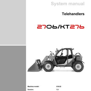 Wacker Neuson Kramer 2706 KT276 テレハンドラー修理マニュアル PDF | サービスワークショップ | 即時ダウンロード 画像 2