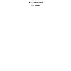 Manual de servicio del tractor Massey Ferguson serie 3400 F en PDF / Reparación de taller / Descarga instantánea imagen 2