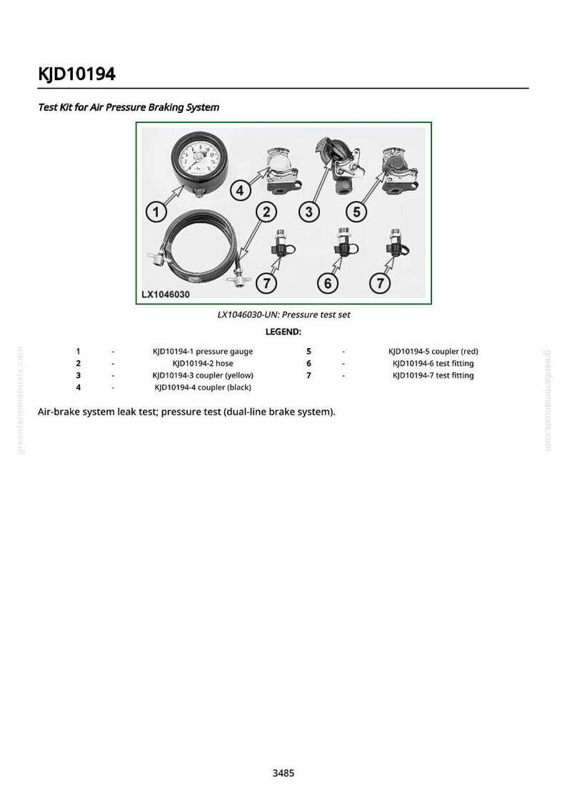 John Deere 5100 M, 5100 Ml, 5085 M, 5075 M, 5115 Ml, 5115 M, 5100Mh traktordiagnosmanual Pdf | Direktnedladdning bild 10