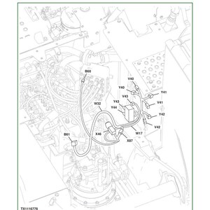Testmanual för Hitachi Zaxis300lc-6N grävmaskiner i PDF-format | Direkt nedladdning bild 6