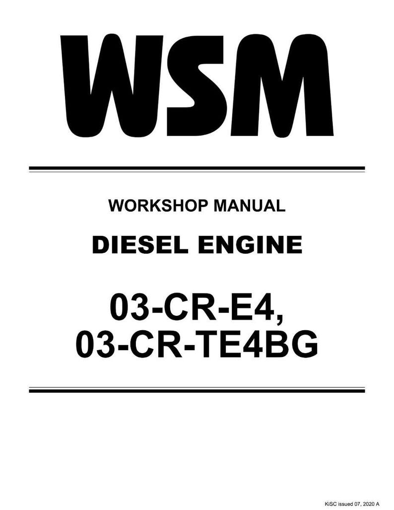 Werkplaatshandleiding Kubota 03 Cr e4 te4bg-motor pdf | Servicereparatie | Direct downloaden afbeelding 2