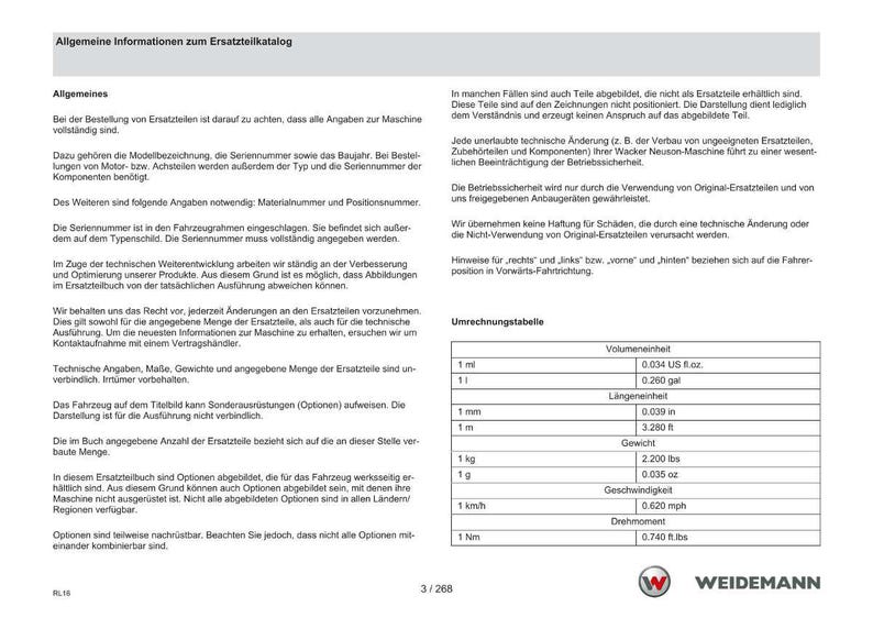 Weidemann 1140 Basic line Wheel loader Parts Manual PDF | Illustrated Catalog | Instant Download image 3