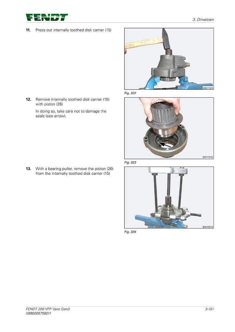 Instrukcja serwisowa ciągnika Fendt 200 Vario vfp gen3 w formacie PDF | Naprawa serwisowa | Natychmiastowe pobranie zdjęcie 7