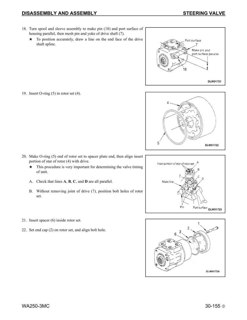 Komatsu WA250-3MC Hjullastare Servicemanual Reparation Verkstad PDF Ladda ner bild 9