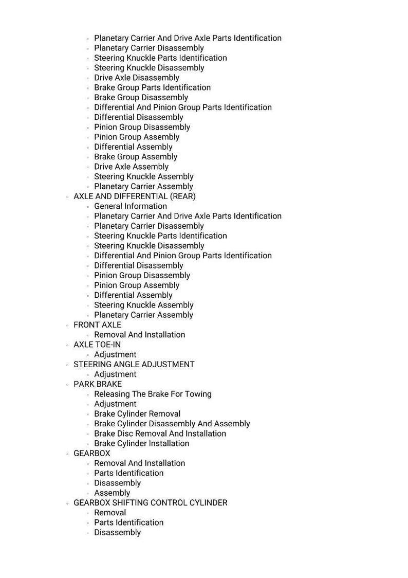 Massey Ferguson TH 7035RC 7035XRC 7035BRC Stage 5 Teleskoplastare Servicemanual PDF | Verkstadsreparation | Direktnedladdning bild 7