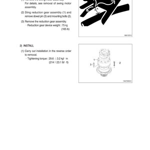 HYUNDAI HX130 LCR Crawler Excavator Service Manual | PDF | Instant Download image 5