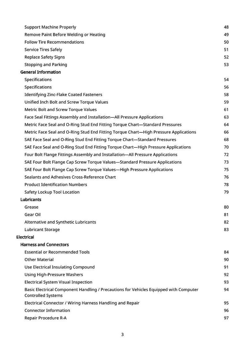 John Deere 1612D E, 2010D E, 2014D E, 2412D E Utkastarskrapor Teknisk manual Pdf | Direkt nedladdning bild 2