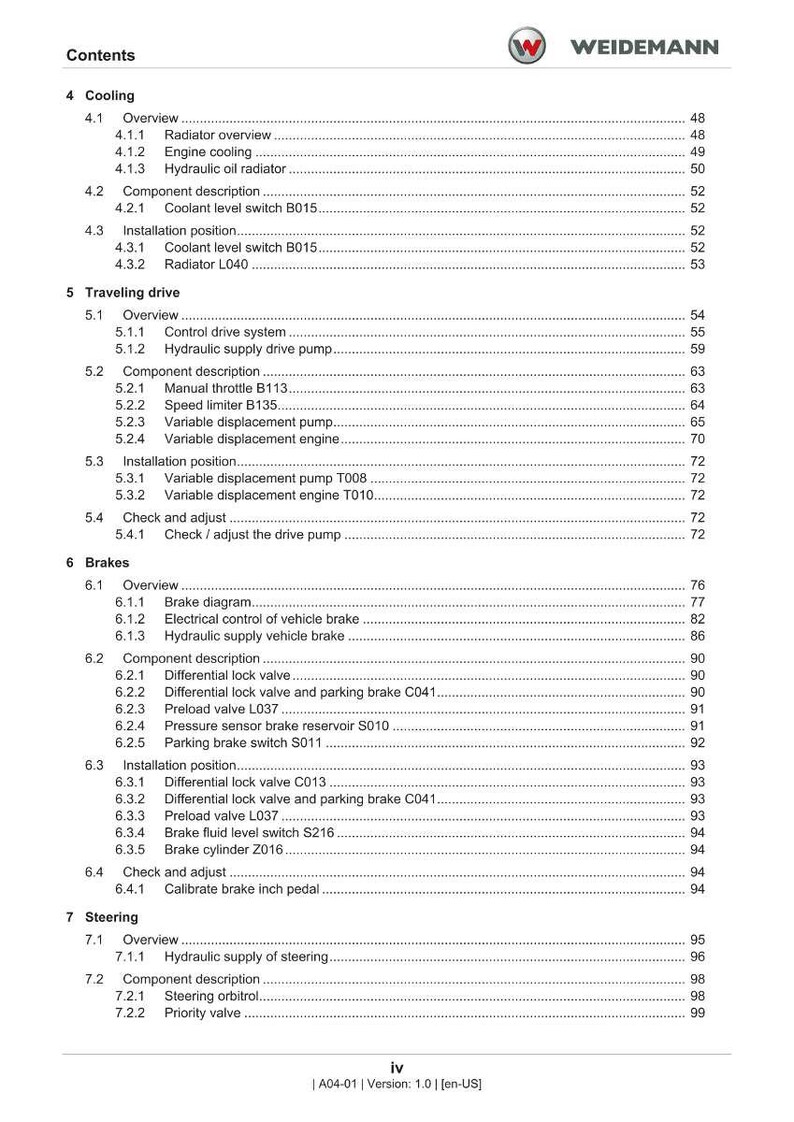 Weidemann 2060 Wheel loader Troubleshooting Manual PDF | Diagnostic Guide | Instant Download image 4