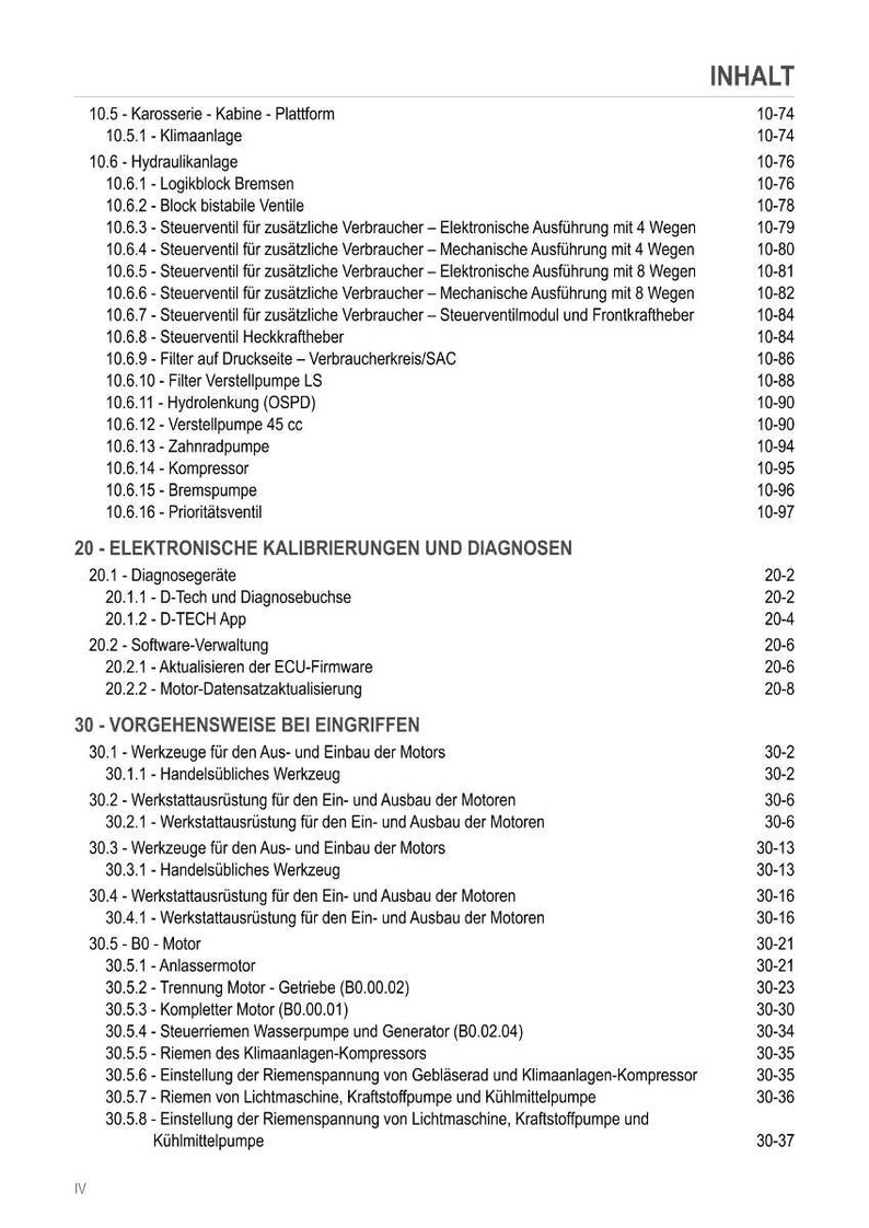 Deutz-Fahr Traktor Profi Ps 6135 W, 6155 W, 6175 W Werkstatthandbuch | Omedelbar nedladdning av pdf bild 3