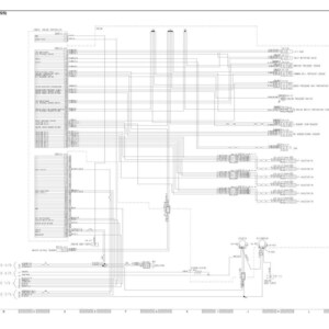 May include: A detailed electrical circuit diagram, rendered in black and white, featuring numerous interconnected lines, symbols, and text labels. The diagram is labeled "Electrical circuit diagram (5/5)" and "Diagrams and Schematics".