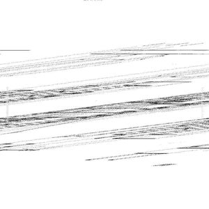 May include: Abstract black and white artwork featuring diagonal lines and textured areas. The image has a minimalist aesthetic, with a focus on contrasting patterns and shapes. The artwork is suitable for wall decor.