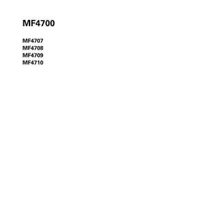 Massey ferguson 4700 Series 4707 4708 4709 4710 Tractor Service Manual PDF | Workshop Repair | Instant Download image 2