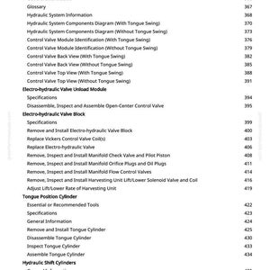 Teknisk manual för John Deere 3955, 3975 fälthackar i PDF-format | Nedladdning direkt bild 7