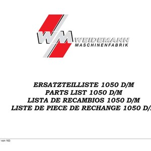 Weidemann 1050 D m Hoftrac パーツマニュアル PDF | 図解カタログ | 即時ダウンロード 画像 3