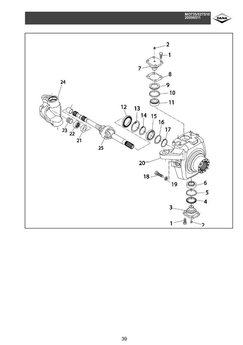 Dana 745 146 750 168 Axle Workshop Manual PDF | Service Repair | Instant Download image 5