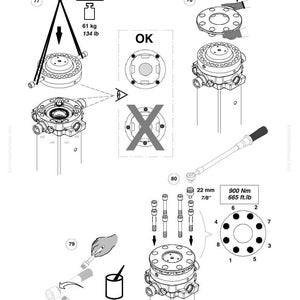 Komatsu JMHB370V-1 hydraulhammare servicemanual reparation verkstad PDF-nedladdning bild 9